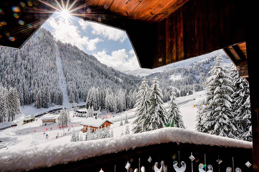 Maison de vacances pour 12 personnes avec balcon in Chatel, Les Portes du Soleil