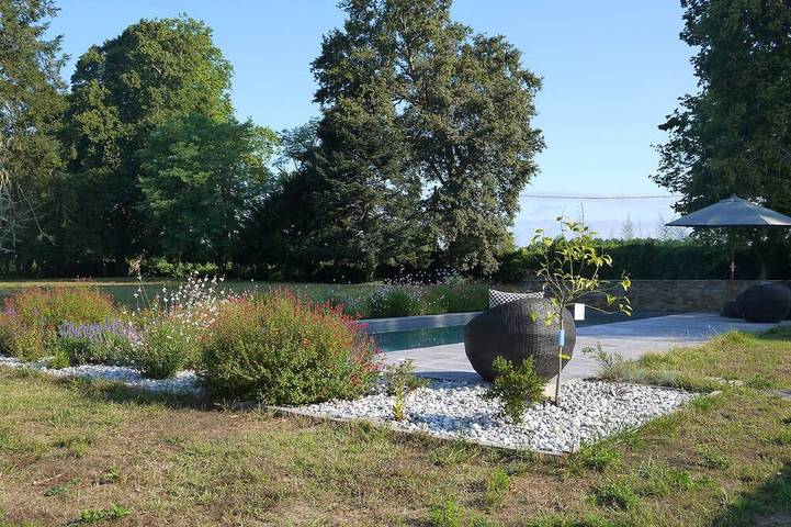 Location de vacances pour 5 personnes, avec terrasse et jardin à Saubion