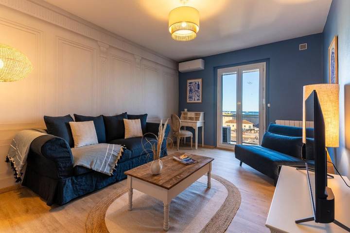 Gîte pour 2 personnes, avec balcon et vue dans Port de Sète - 3