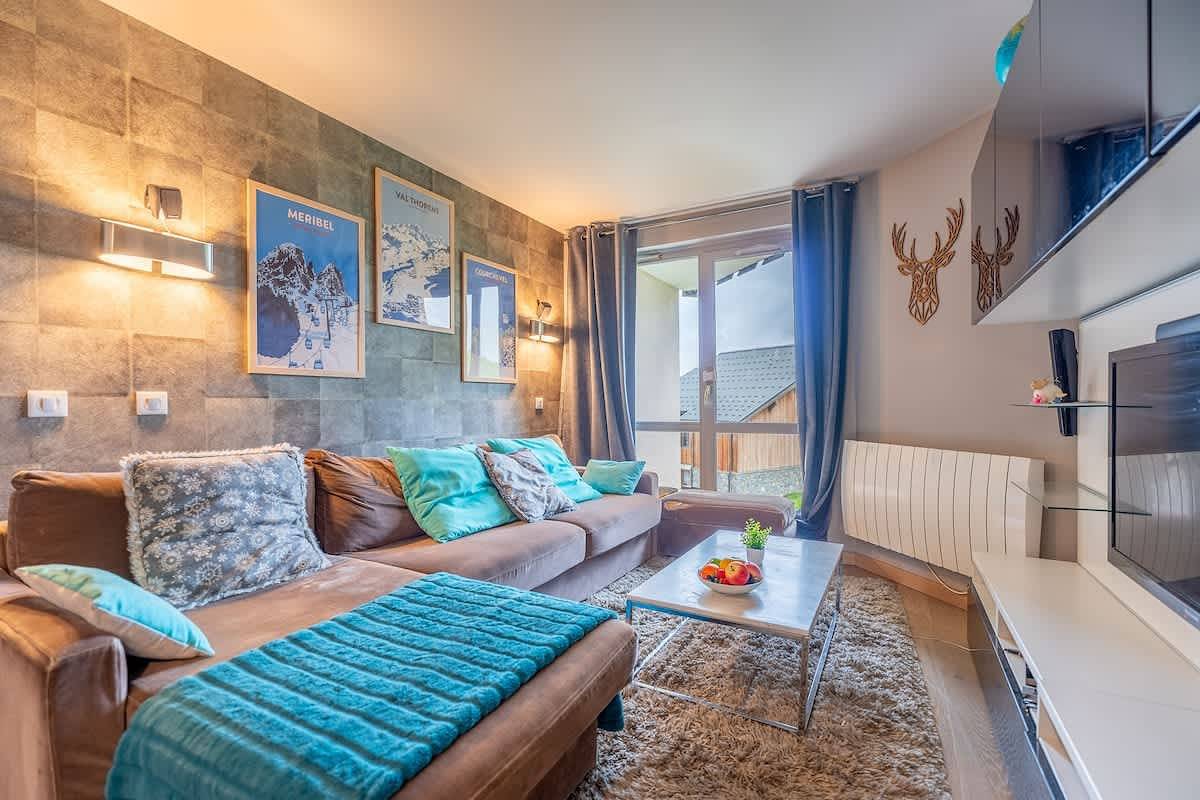 Geheel appartement, Slope front Ski-In Out Escape Spacious Apartment- In the center of Val Thorens in Val Thorens, Massif de la Vanoise
