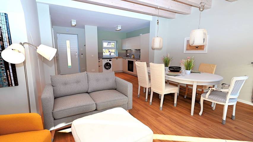 Ferienwohnung für 4 Personen, mit Garten