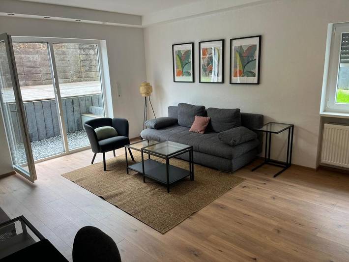 Ferienwohnung für 3 Personen, mit Terrasse und Garten in Püttlingen