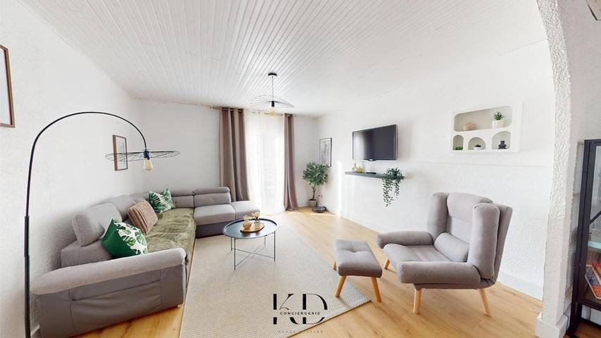 Casa de vacaciones para 6 personas, con vistas y balcón - 1