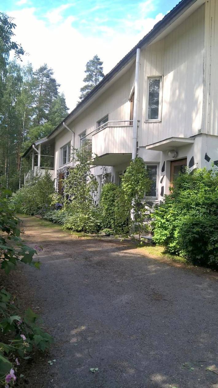 Ferienwohnung für 10 Personen, mit Balkon und Garten sowie Sauna und Ausblick in Virrat