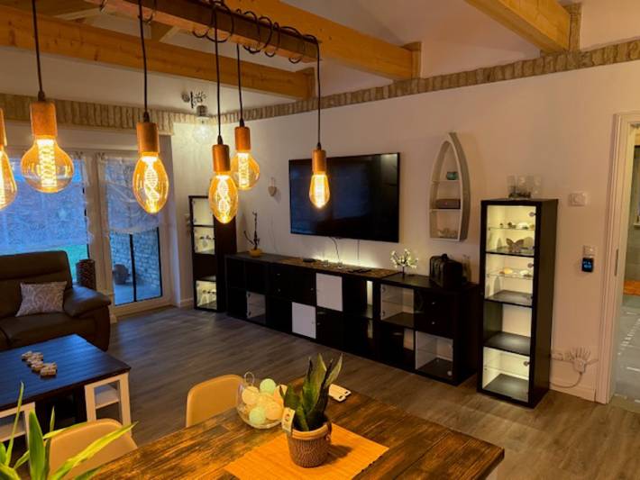 Bungalow für 4 Personen, mit Garten