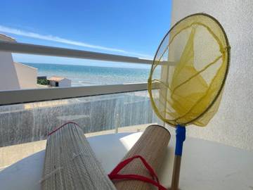 Gîte pour 4 personnes, avec balcon dans Plage des Conches