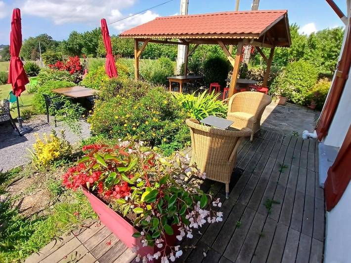 Chambre d’hôte pour 2 personnes avec piscine in Urrugne, Région de Bayonne