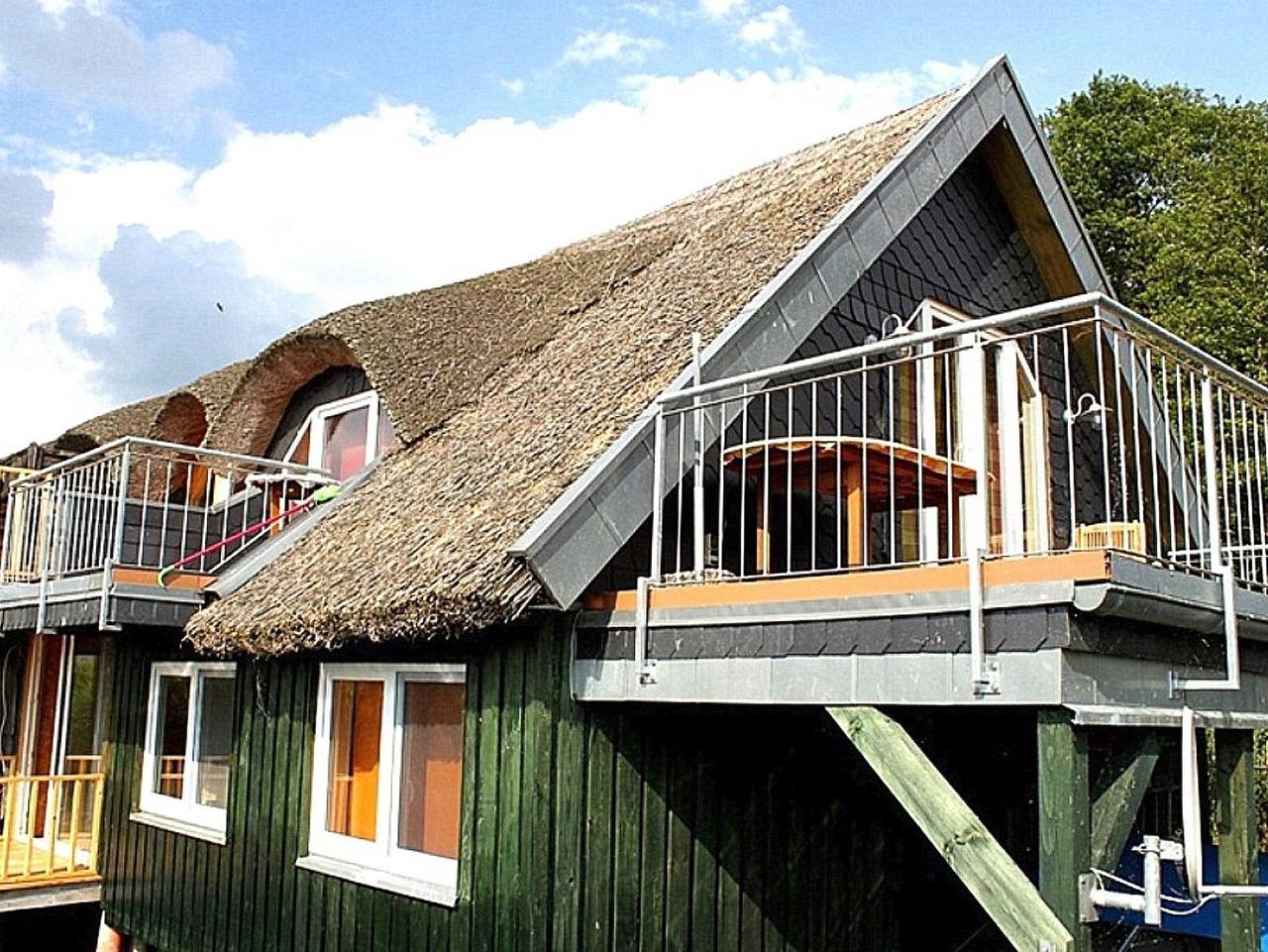 Ganze Ferienwohnung, Bootshaus Ii in Malchiner See, Basedow