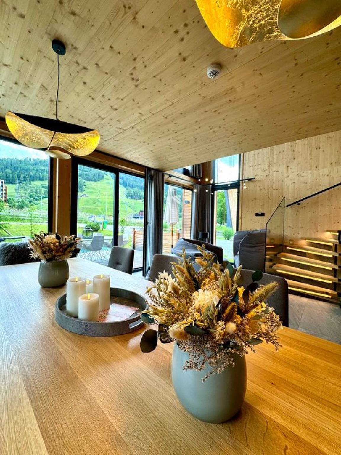 Panorama Ferienhaus # 8 mit Sauna & Pool in St. Georgen ob Murau, Sankt Georgen am Kreischberg