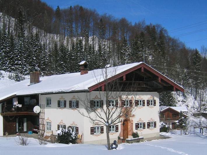 Ganze Ferienwohnung, Ferienwohnung Haus Wiesler - Ferienwohnung 42 qm mit einem separaten Schlafzimmer und Terrasse in Kampenwand, Aschau im Chiemgau
