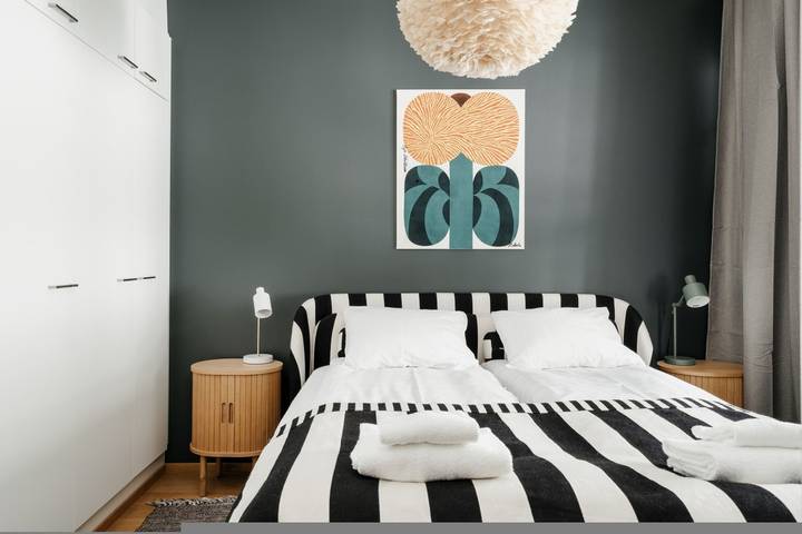 Ganze Wohnung, Stylish 1Br Apt with Balcony | Prime Location in Helsinki in Helsinki, Uusimaa