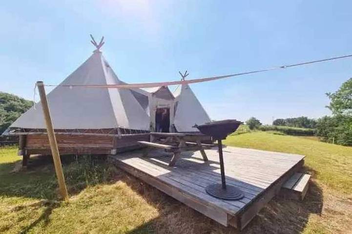 Camping pour 7 personnes, animaux acceptés dans le Gers