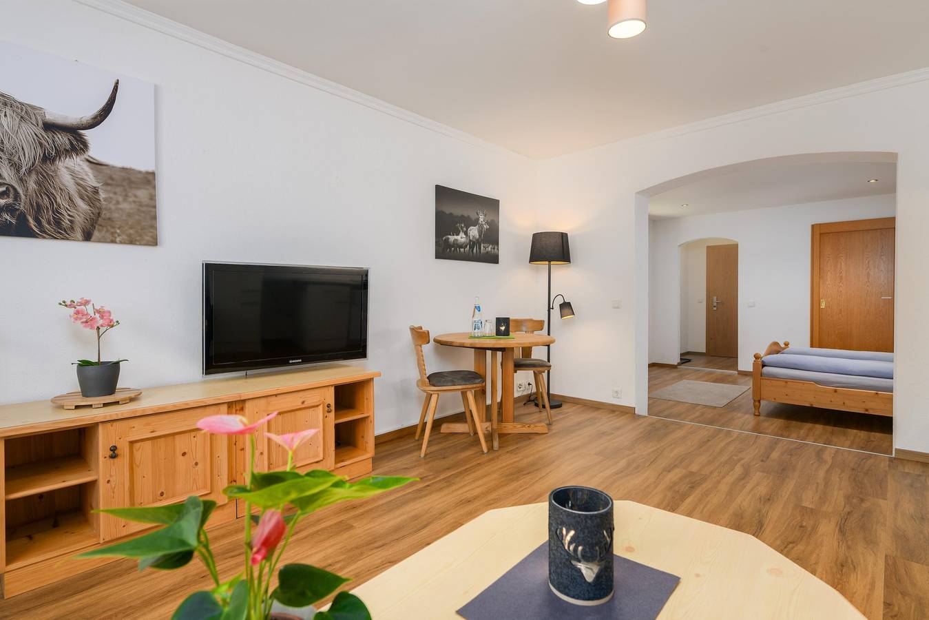 Ganze Ferienwohnung, "Nr. 14" Fewo, Dusche, Wc, 1 Schlafraum in Wallgau, Walchensee