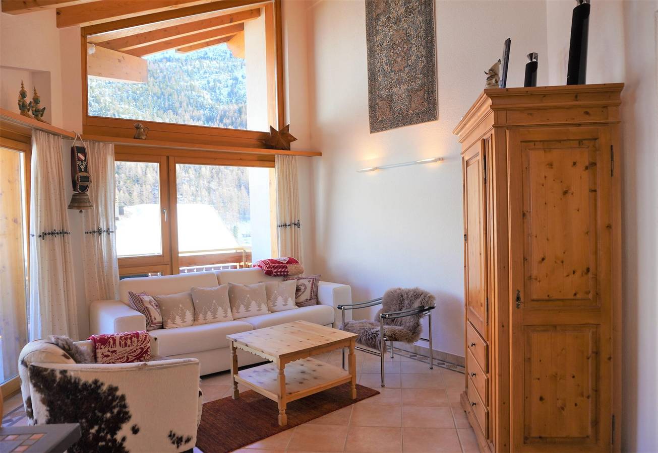Ganze Ferienwohnung, 4-Bettwohnung in Saas-Fee, Walliser Alpen