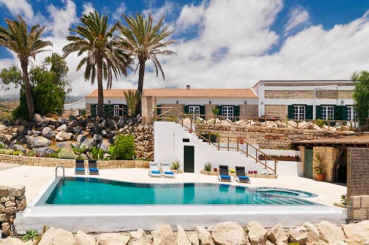 Finca für 6 Personen, mit Terrasse und Garten sowie Pool in Arico