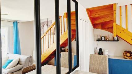 Gîte pour 4 personnes, avec balcon dans Plage de Tanchet
