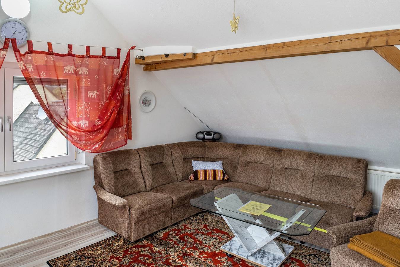 Ganze Wohnung, Ferienwohnung 'A Casa Alfred Kemmern - Neu' mit Gemeinschaftsterrasse, Wi-Fi und Klimaanlage in Kemmern, Landkreis Bamberg