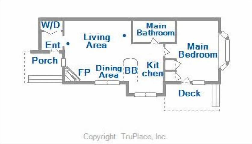 Vacation rental for 4 people, with balcony in Stowe