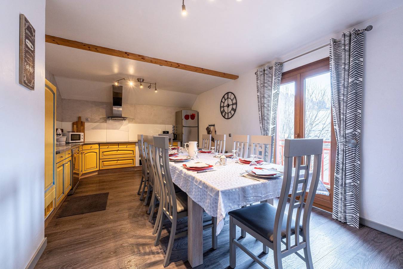 Chalet "Les Églantiers" avec vue sur les montagnes, jardin privé et Wi-Fi in Valloire, Région de Saint-Jean-de-Maurienne