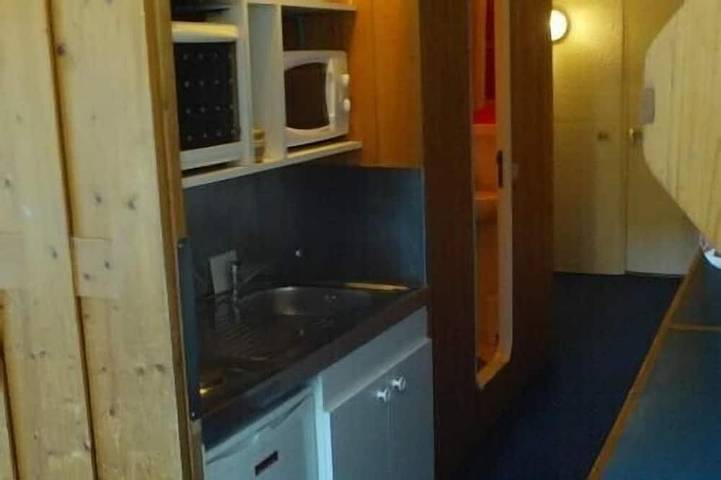 Ganze Wohnung, Charmantes Studio in Les Arcs 1800, am Fuß der Pisten, im Dorf in Arc 1800, Bourg-Saint-Maurice