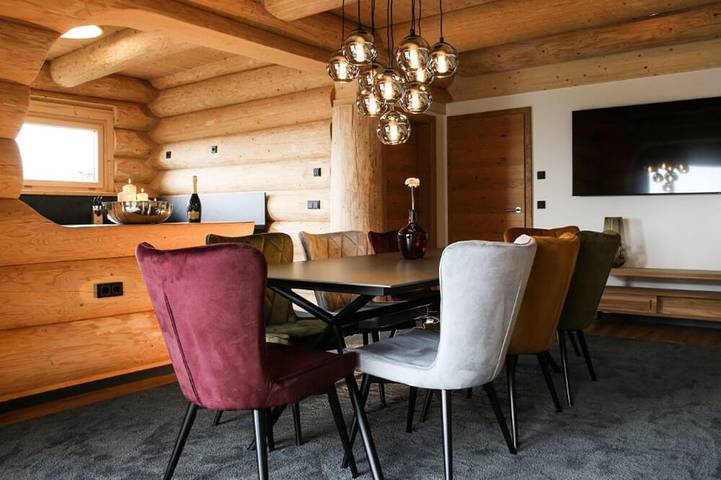 Hütte für 10 Personen, mit Balkon und Whirlpool sowie Garten in Bodenmais