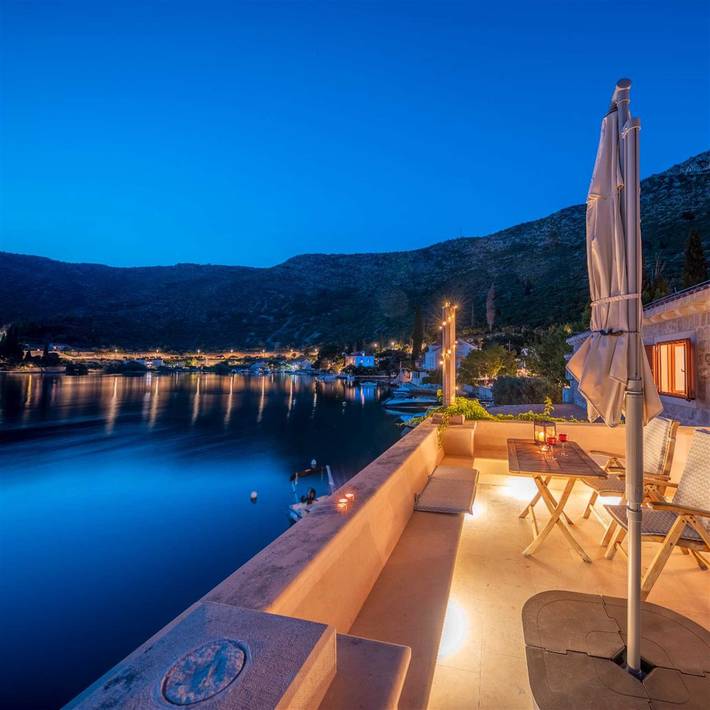 Ferienwohnung für 4 Personen, mit Meerblick und Balkon in Zaton - 3