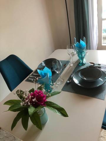 Cottage pour 3 personnes, avec balcon/terrasse et balcon dans Eggstatt