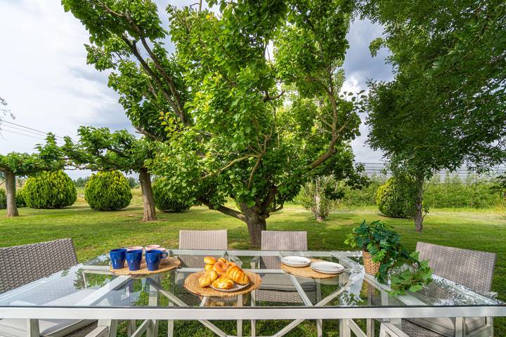 Casa rural para 6 personas, con Terraza además de Jardín y Vistas en San Mori