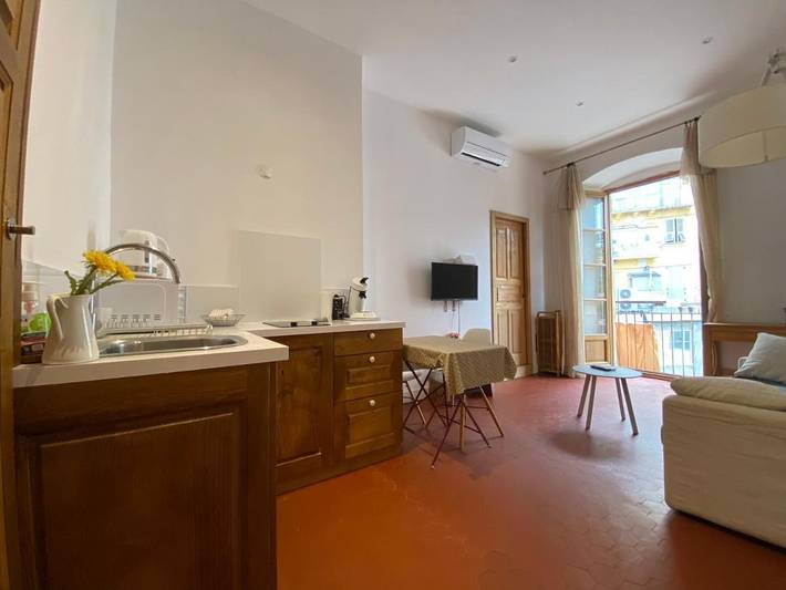 Gîte pour 2 personnes, avec balcon dans Cinema Le Studio Bastia - 4