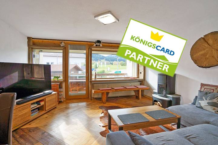 Hütte für 6 Personen, mit Balkon im Ostallgäu