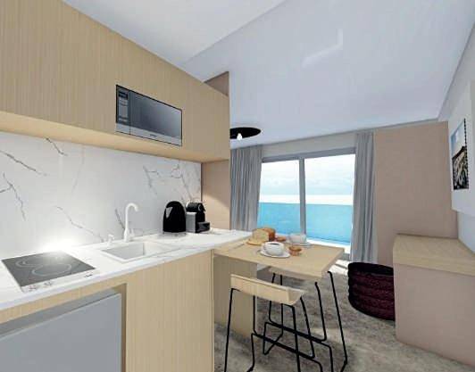 Appart’hôtel pour 2 personnes, avec Jacuzzi et Piscine