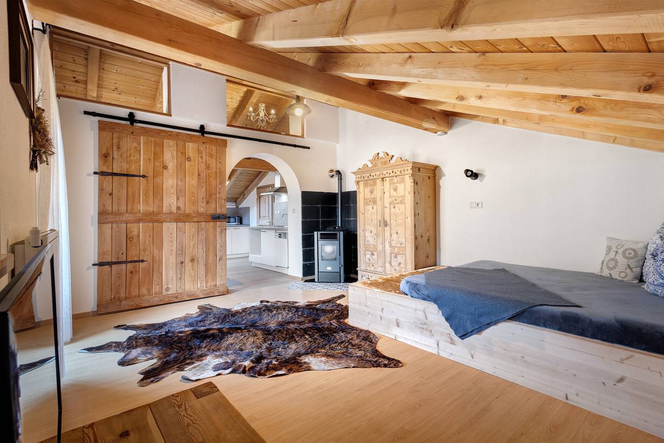 Ganze Wohnung, Apartment 'Grabmairhof Ahrntal' mit Bergblick in Luttach, Ahrntal