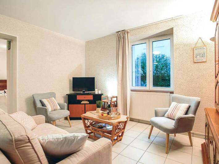 Appartement de vacances pour 6 personnes, avec terrasse et jardin