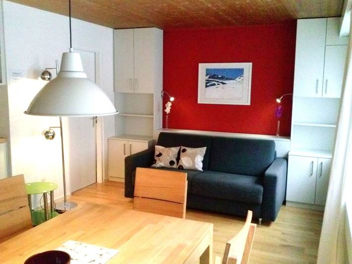 Ferienwohnung für 6 Personen, mit Garten und Sauna in Laax
