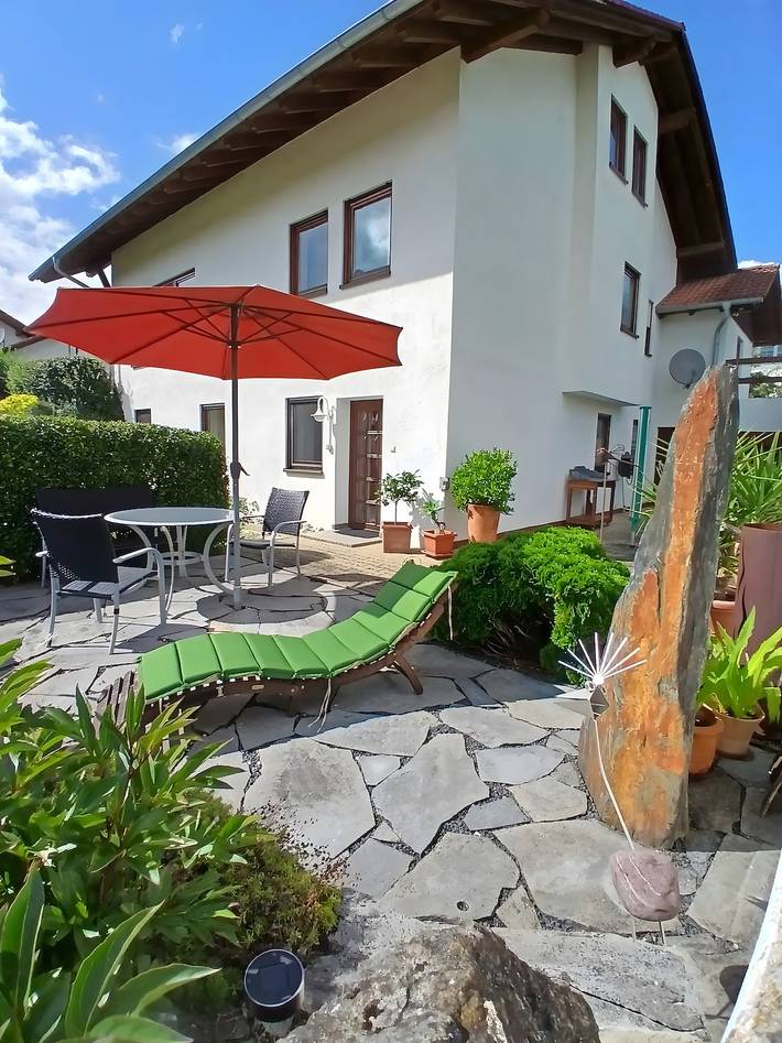 Ferienwohnung für 3 Personen, mit Garten in Münsingen