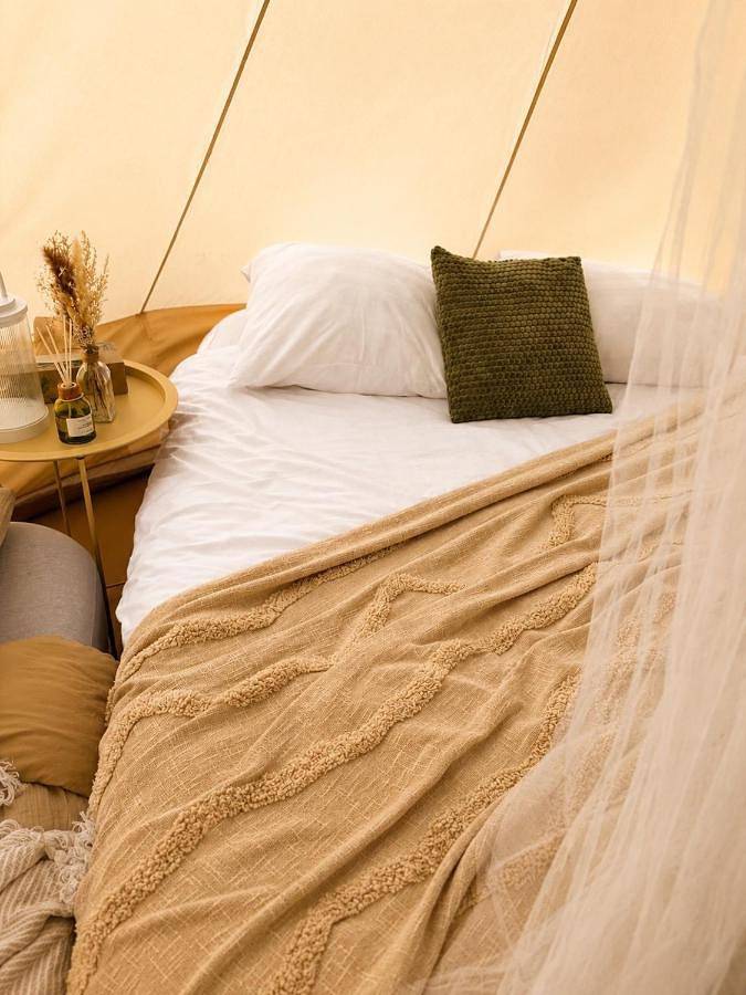 Camping für 4 Personen, mit Terrasse und Ausblick sowie Garten, mit Haustier in der Böhmische Schweiz - 3