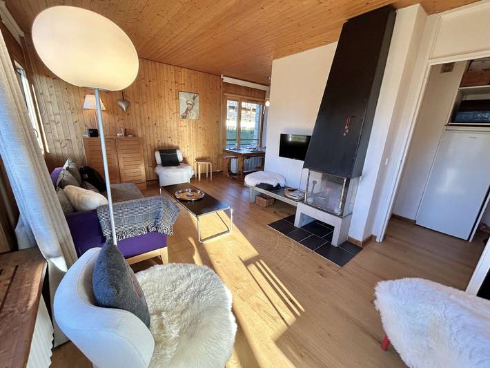 Appartement entier, Appartement Megève 3 pièces, 4-6 personnes, parking in Megève, Pays du Mont-Blanc