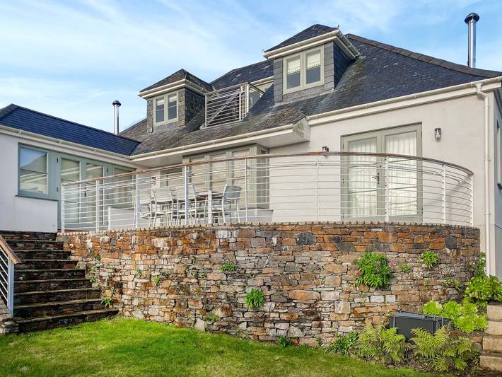 Cottage for 8 people, with garden in St Mawes