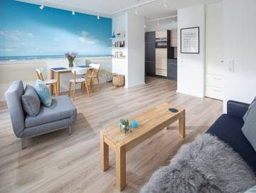 Ferienwohnung für 2 Personen, mit Balkon auf Norderney