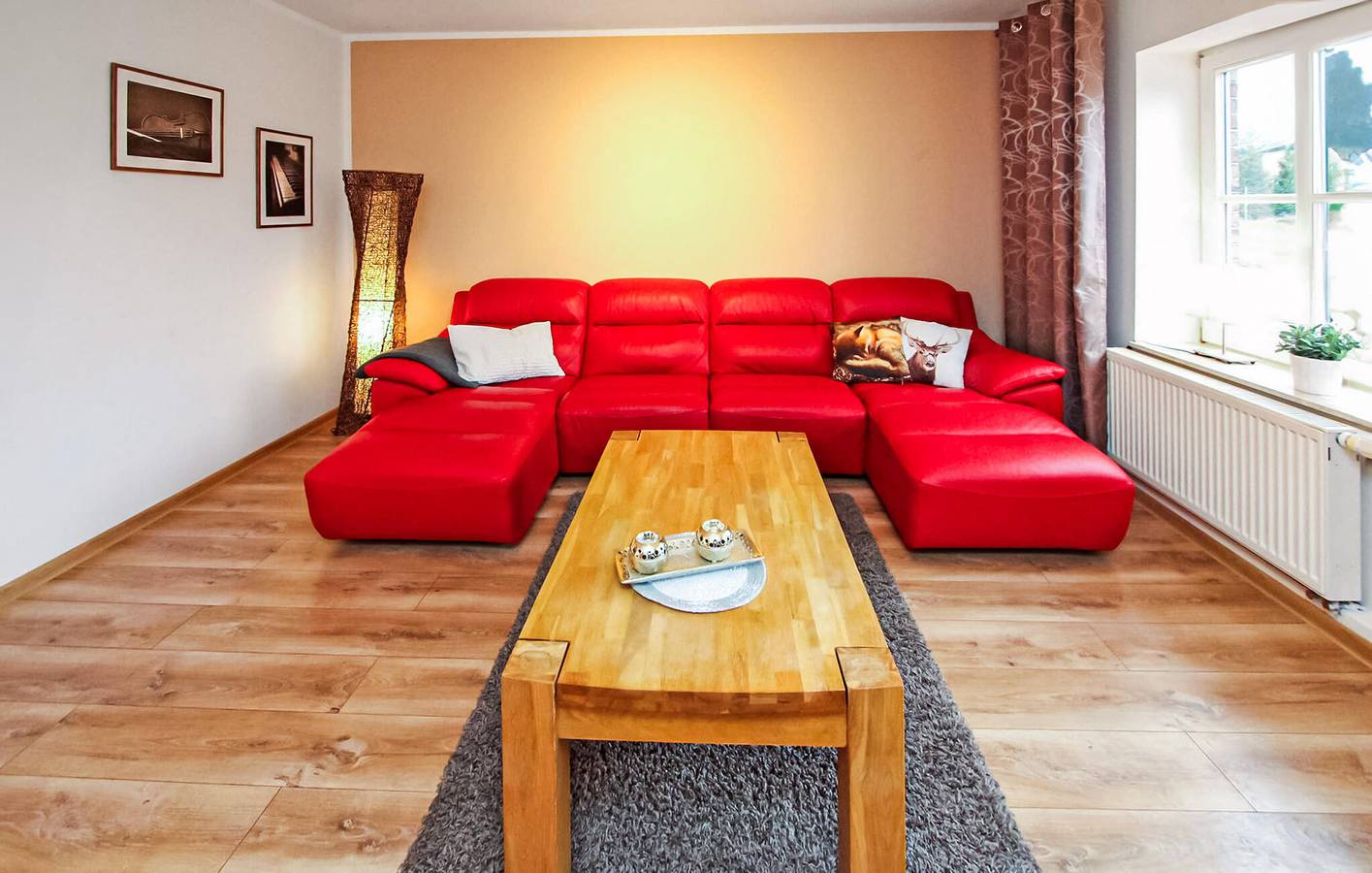 Ganze Ferienwohnung, Glücklich am Strand: Modernes Apartment mit Annehmlichkeiten und Parkplatz in Userin, Mecklenburg-Strelitz