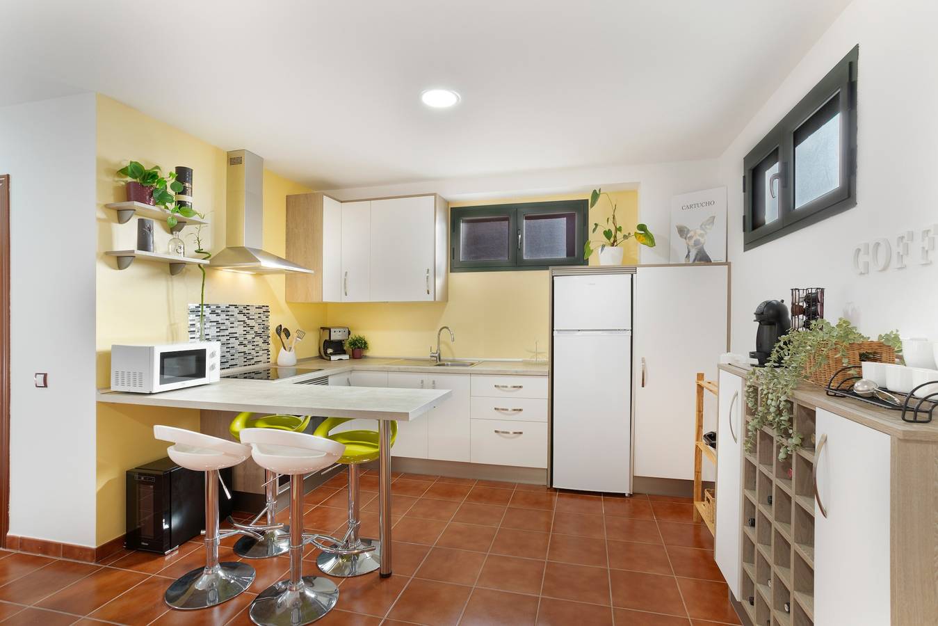 Entire apartment, Vacation 'Casa Alejandro' with Mountain View, Private Terrace and Wi-Fi in Firgas, North Gran Canaria