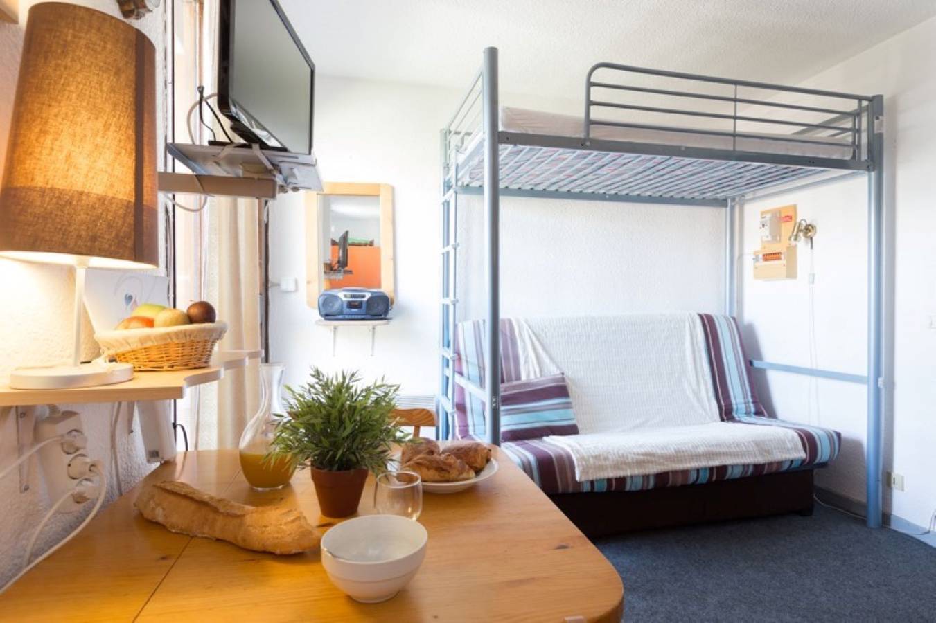 Gehele studio, Plein Sud B N°1501 in Mont-de-Lans, Les Deux Alpes