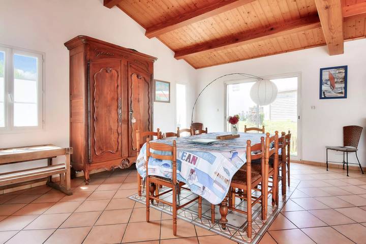 Location de vacances pour 10 personnes, avec jardin dans Plage de la Linière - 4