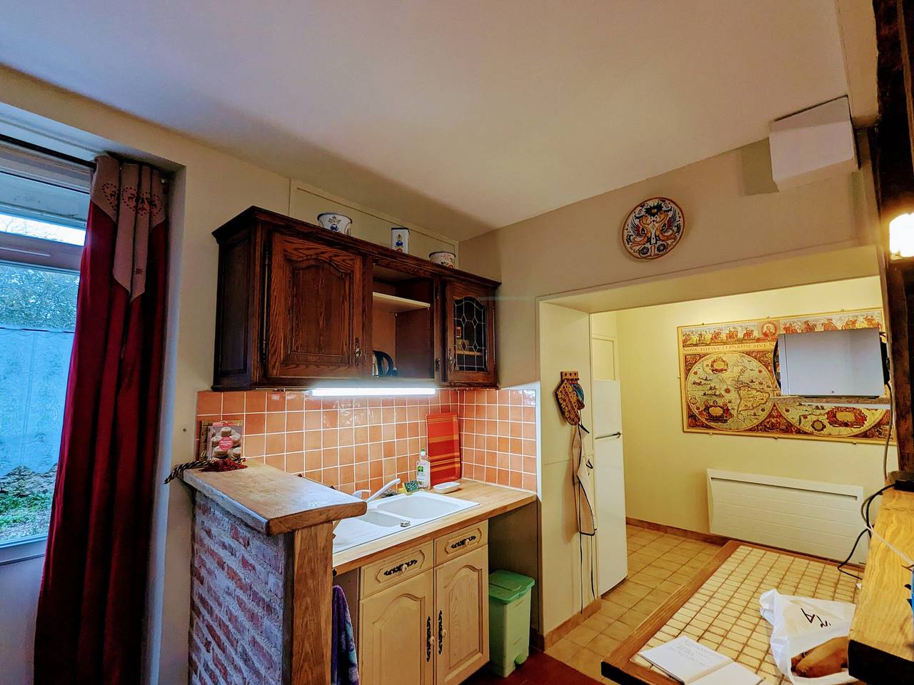 Charmant gîte avec terrasse, poêle à bois et parking privé près de la Creuse et d'Argenton-sur-Creuse in Le Menoux, Région de Châteauroux