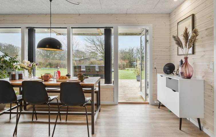 Ferienhaus für 6 Personen mit Terrasse in Kærgården, Limfjord in Nordjütland