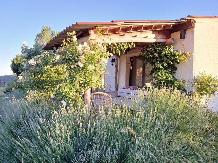 Maison de vacances pour 4 personnes, avec terrasse ainsi que jardin et vue