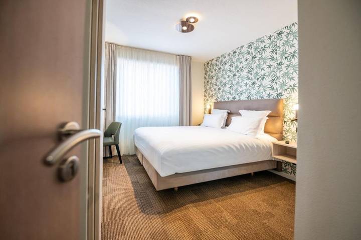 Hôtel pour 2 personnes, avec Terrasse ainsi que Jardin et Vue à Zellenberg