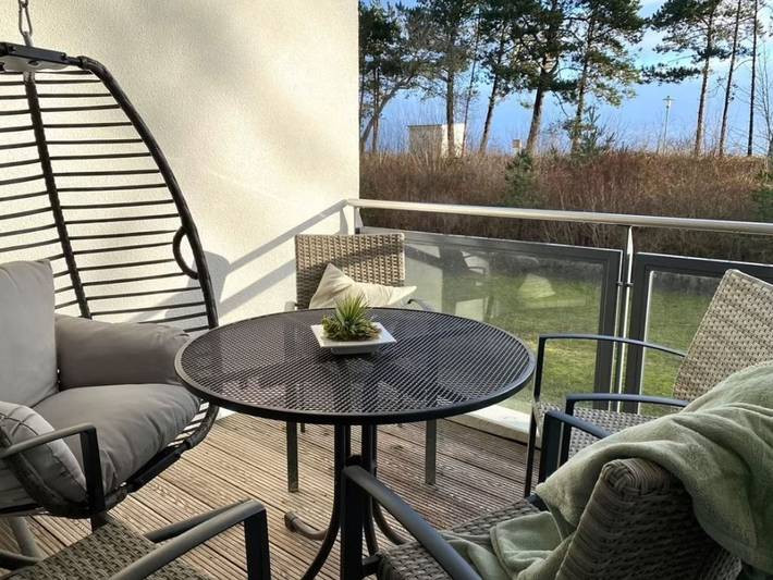 Ferienwohnung für 3 Personen, mit Seeblick und Balkon, mit Haustier - 1