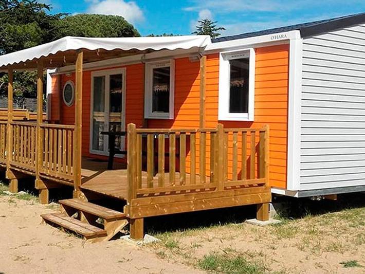 Camping pour 6 personnes, avec sauna et terrasse à Saint-Georges-d'Oléron - 2