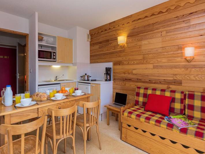 Chalet pour 6 personnes, avec balcon/terrasse, animaux acceptés à Valmeinier - 3